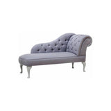 Fabric chesterfield style sofa