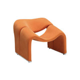 Flocking chair single foldable cute